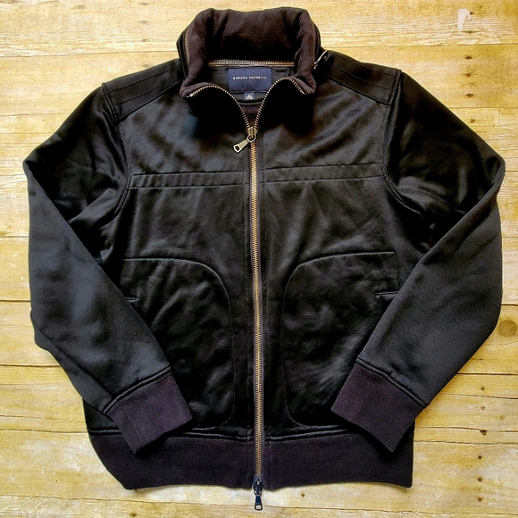 Banana Republic Other - Banana Republic Men's Technical Bomber Jacket in Black Size Medium
